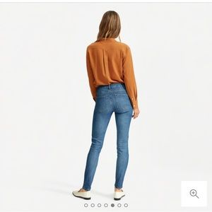 Everlane 27 100% cotton mid rise skinny jean